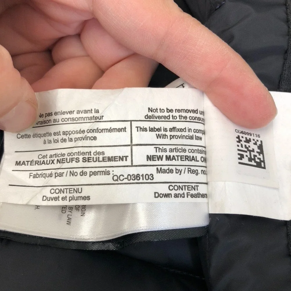 Canada Goose Free Style Puffer Vest Boys‎ Medium 10 12 Mountain Hiking Outdoor